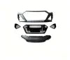 For Audi A7 S7 2019-2025 RS7 Style Front Bumper Kit with Honeycomb Grille C8 4K8 Bodykit Car Upgrade Aftermarket Parts