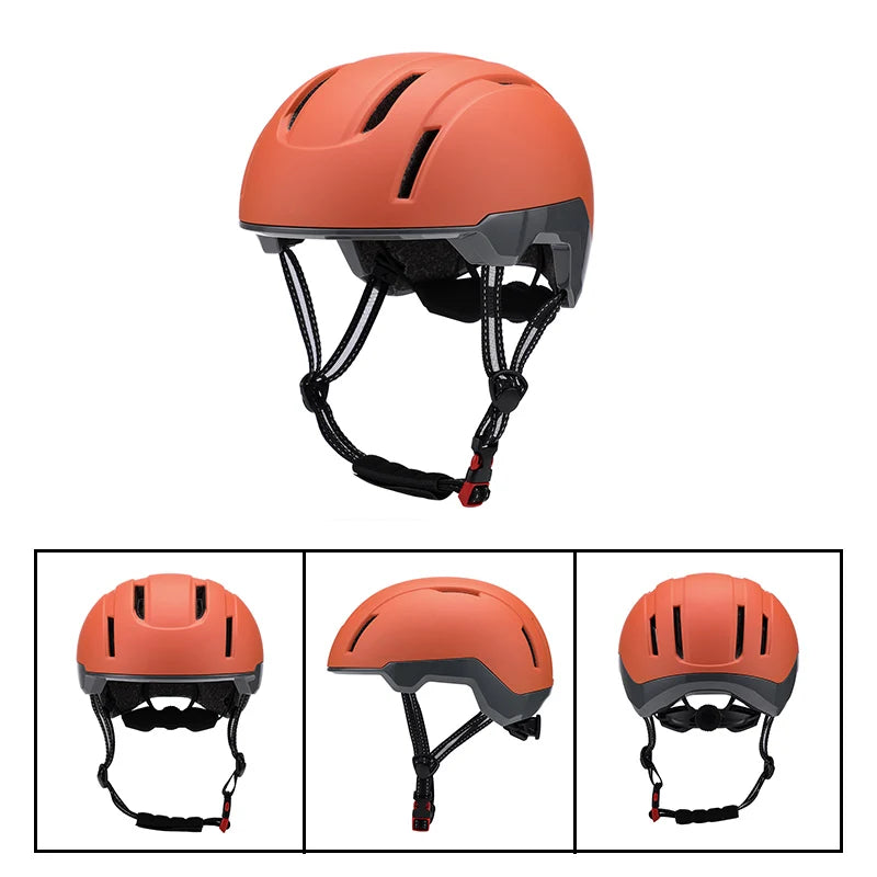 Keplo CE Dual Sport Unisex E Scooter & Mountain Bike Helmet Ultralight Adjustable Durable PC+EPS Material Outdoor Cycling Safety