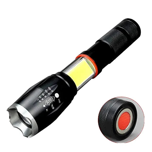 Portable Led USB Mobile Charger  Rechargeable Battery Mini Flashlight Camping Flood Lantern