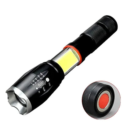 Portable Led USB Mobile Charger  Rechargeable Battery Mini Flashlight Camping Flood Lantern