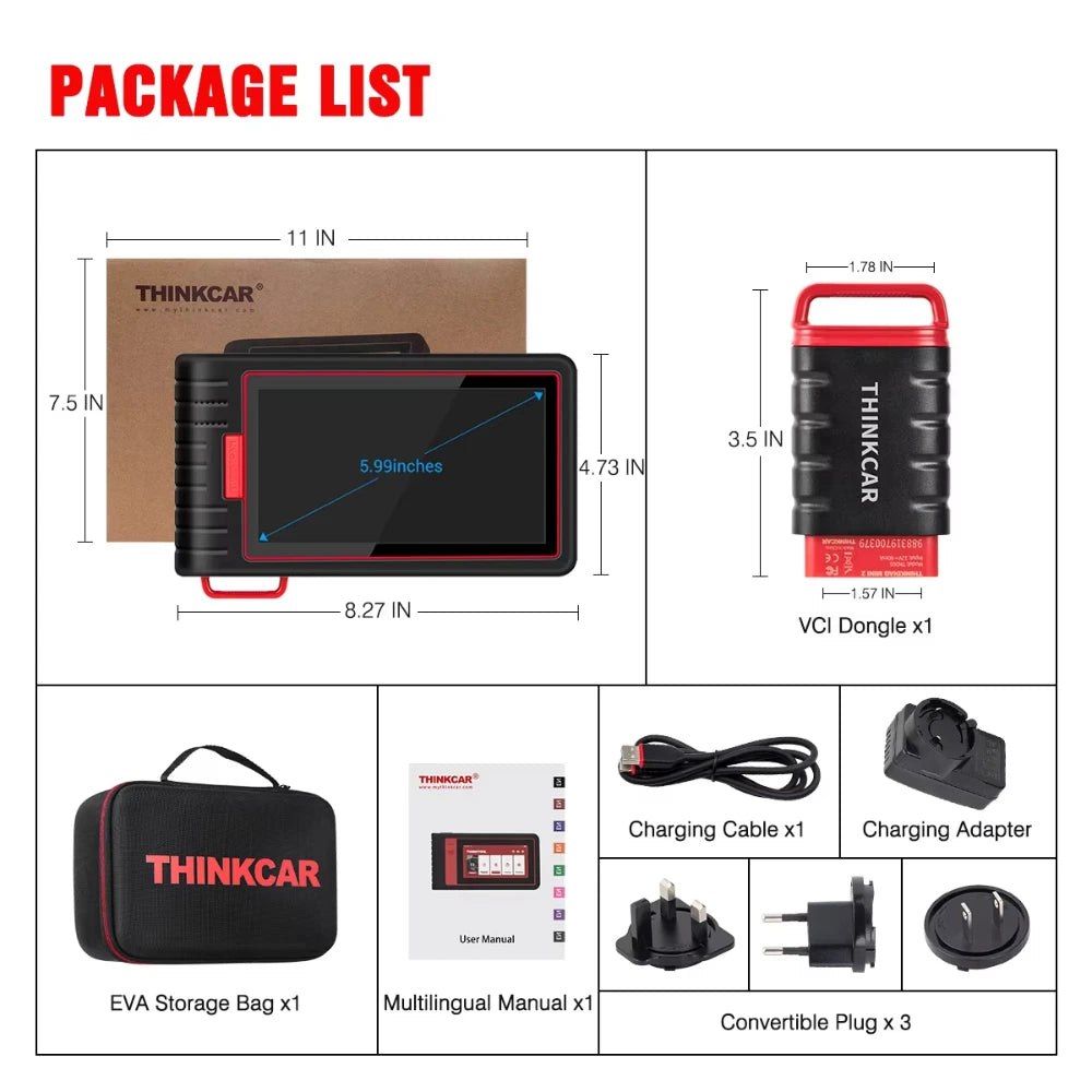 ThinkScan Max 2 Diagnostic Magic CANFD 2026 New Product Three Special Reset Professional Level