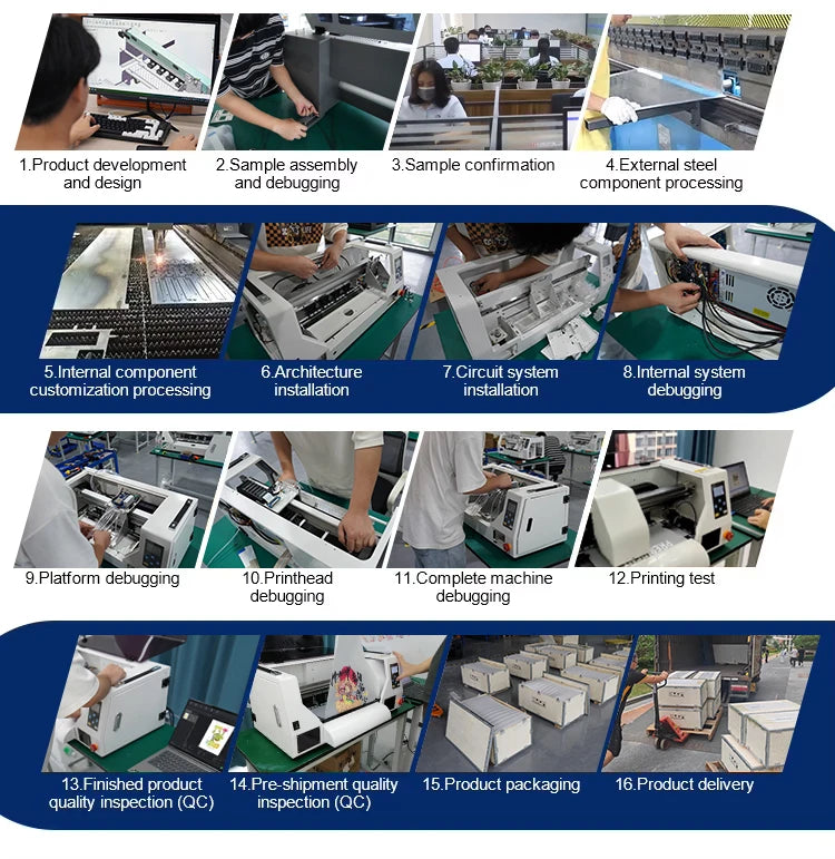 KECAI Commercial DTF Printer One Stop Startup XP600 Vibrant Stretchable Durable Uniform Sportswear Tote Leather Polyester