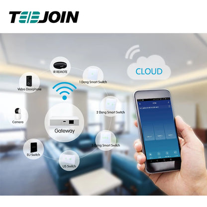 Complete Smart Home System Tuya 4g Home Security Alarm System with Wireless Pir Motion Sensor and Ip Camera Security System