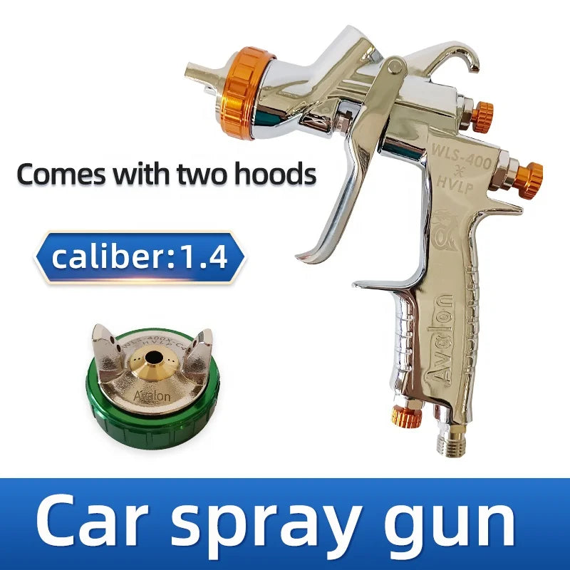 Avalon WLS-400X Car Spray Gun 1.4 Nozzle Dual Spray  High Atomization Paint Spray Pneumatic Tool