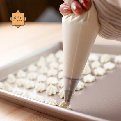 Disposable Plastic Piping Bag for Cake Decorating Fancy Dessert Tools From Factory In-Stock