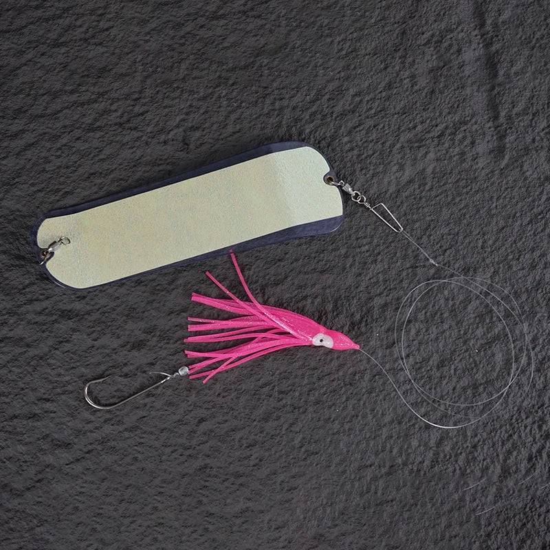 Selco Flasher Fishing Freshwater Big Fishing Game Hotchip Flashers Trolling Luminous UV Salmon Flasher