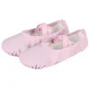 EU in Stock Spot Pink Sports Ballerina Dance Shoes Cross Straps Elastic PU Leather Ballerina Shoes