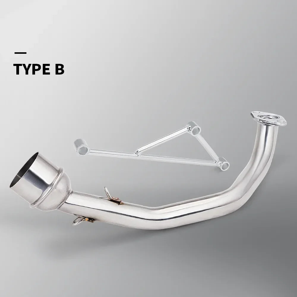 High Performance Motorcycle Exhaust Pipe for GY6 125 150cc Scooter Exhaust Link Pipe Middle Pipe 51MM Exhaust System Header