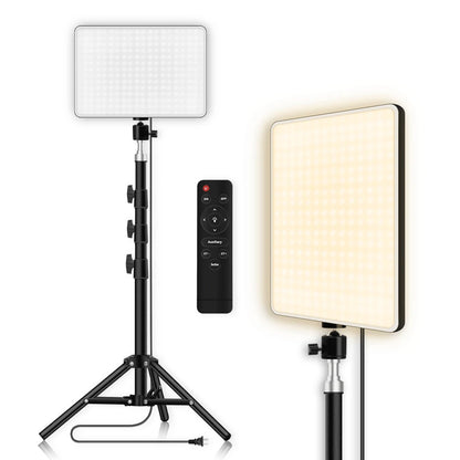14inch 10inch LED Video Light Panel EU Plug 3200K-6000K Photography Lighting Remote Control For Live Streaming Photo Studio Lamp
