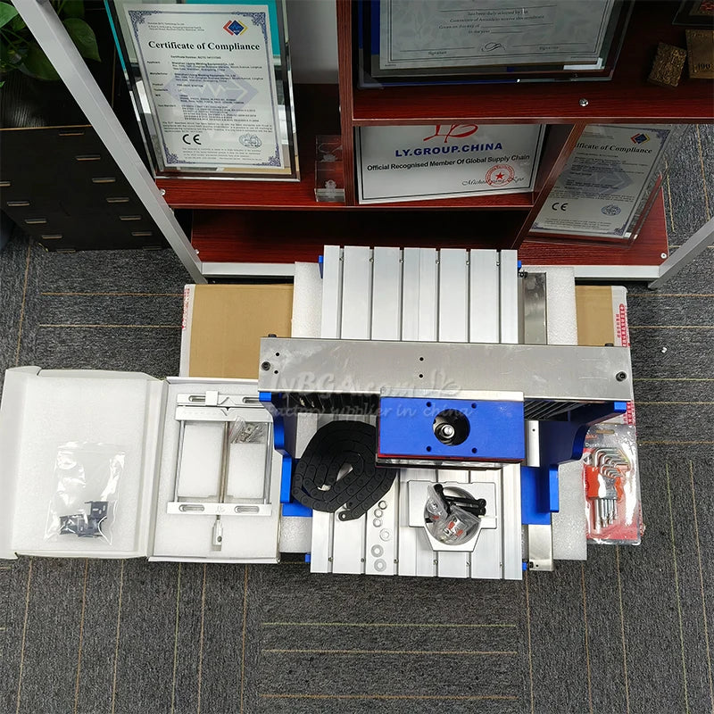 3 Axis CNC Router 3040L  Metal Frame Linear Guideway PCB Milling Machine Nema23 Stepper Motor for Wood Metal Engraving Carving