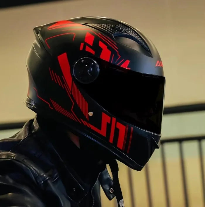 2025 NEW LA  New National Standard 3C Certified Electric Motorcycle Helmet Winter Warm Motorcycle Four Seasons Riding Helmet