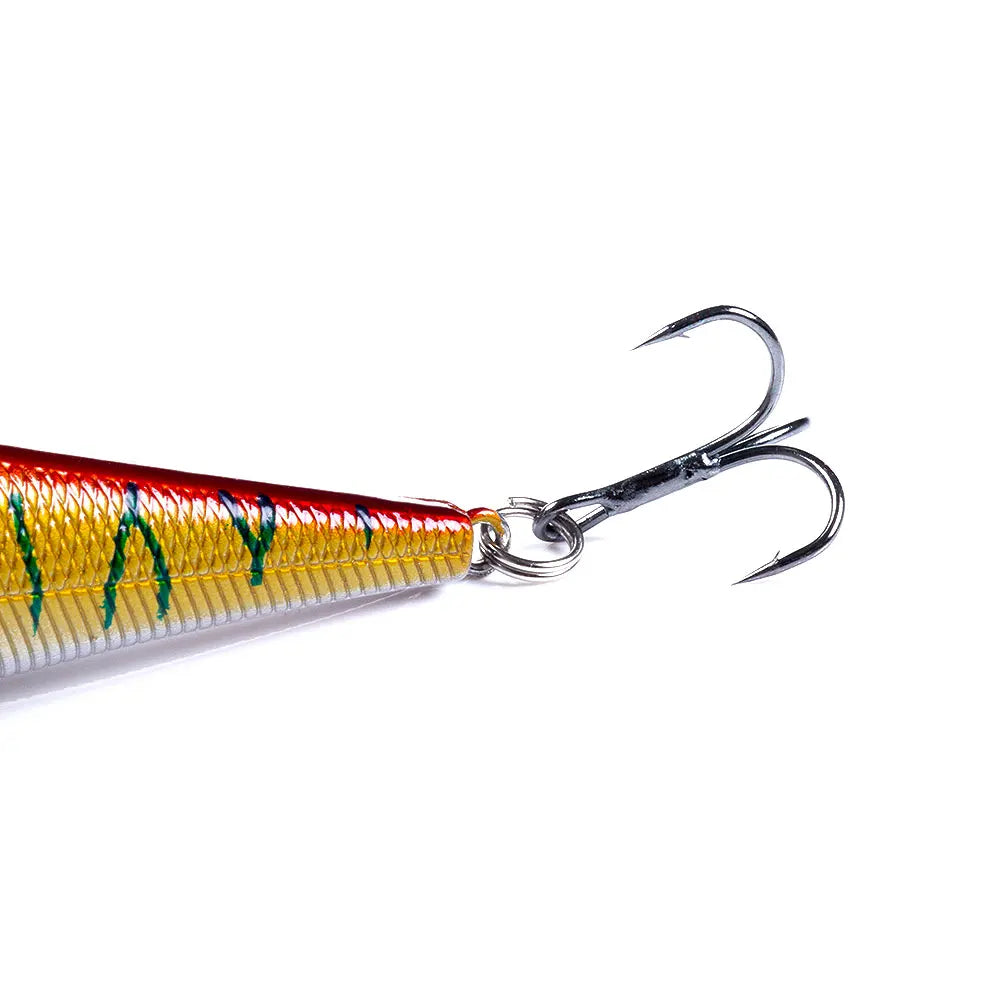 10.5CM/9.5G Saltwater Minnow Lure  Fishing Lure 0.5-1.5M Sinking Bait