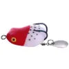 Soft Frog Fishing Lure 2.5CM 3G Double Hook Sequins Thunder Frog Rabbit Bait with Blade Tail Fishing Bait