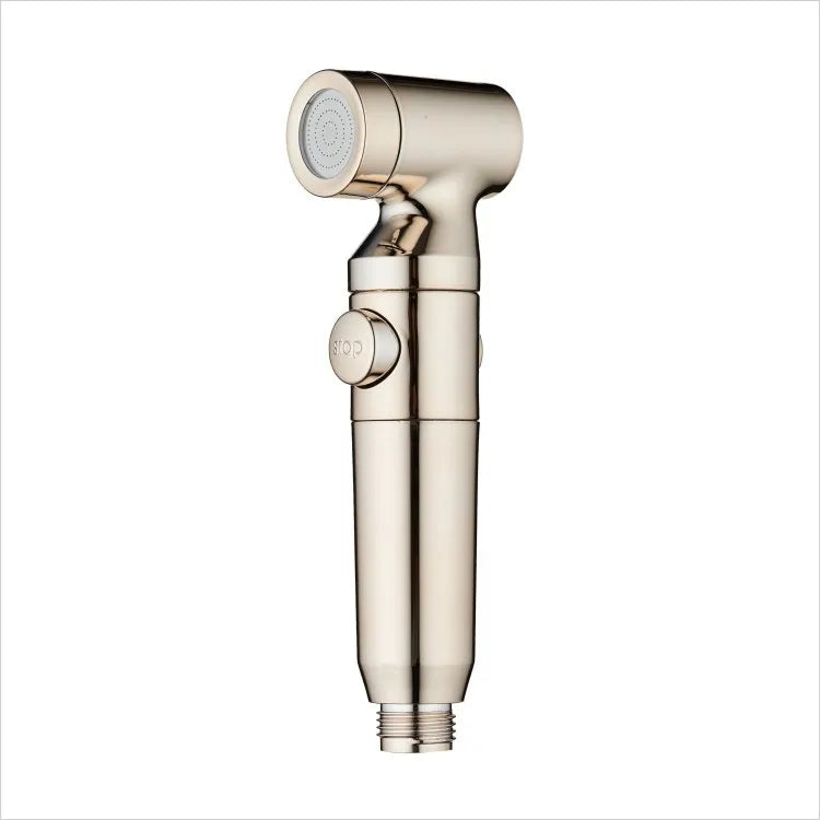 Baby Cloth Diaper Sprayer Wall-Mounted Stainless Steel Contemporary Design Easy Installation Horizontal Spray Toilet Attachment
