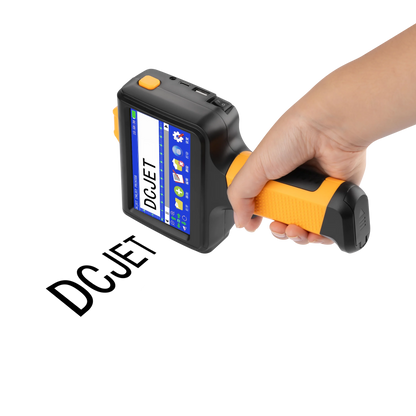 Handheld Mini Small Expiry Date Stamping Aluminum Plastic Paper Boxes Cans Inkjet Printing Machine