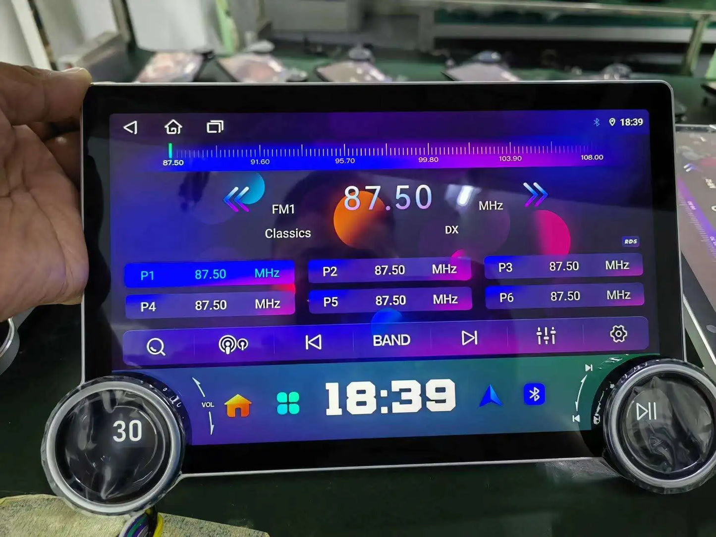 11.8 Inch CarRadio Android Car Stereo with BT & Touch Screen DSP Multimedia Diamond 2K