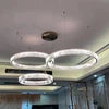 Nordic Style Custom LED Crystal Chandelier for High Ceilings Adjustable Height for Restaurant Villa Hotel Lobby Decor