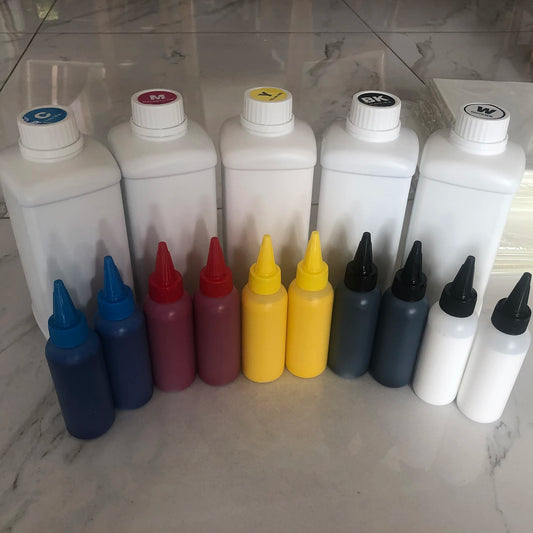 L805 L1800 P800 DX5 4720 I3200 T-shirt Transfers Printer Dtf Glitter Film Printing Textile Pigment Dtf Ink by PDG ibma