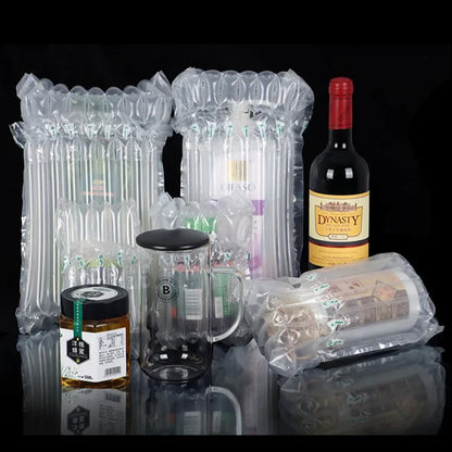 Manufacturer Supply Wine Fruit Food Coffee Inflatable Padded Air Bubble Bag Inflatable Shockproof Stock
