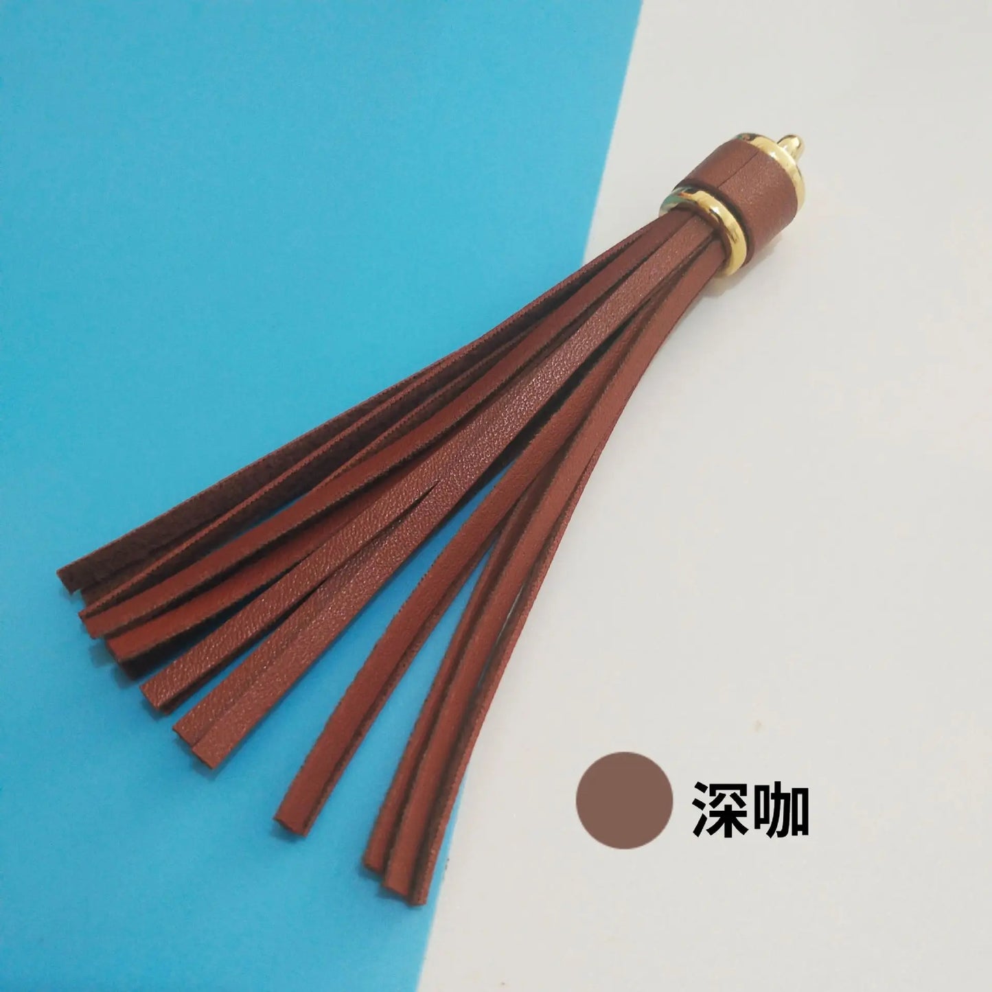 Length 10 cm Leather Tassel Artificial Leather Fringe for Festival Hangings Lantern Bag Bracelet Accessaries