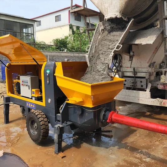 30-40m3/h Diesel Trailer Concrete Pump Concrete Pumping Machine for Price by PDG ibma
