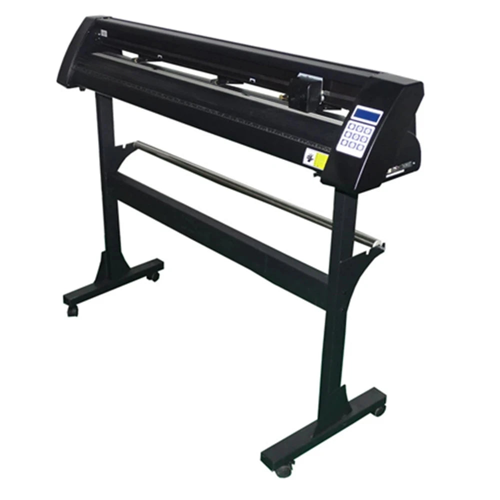 28Inch 720MM Max Paper Feed Printer Cutting Plotter Vinyl Cutter Machine with Computer Windows Software 3 Blades LCD Screen