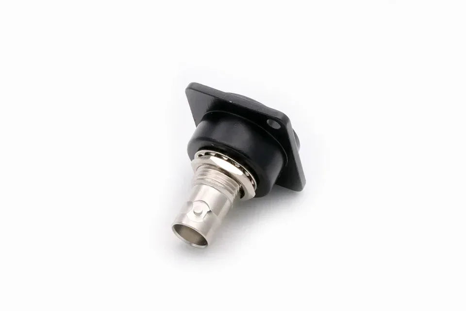 1pc BNC Female Socket Adapter Panel Mount Chassis Connector D-type Soldering free 50ohm/75ohm Audio&Video Jack