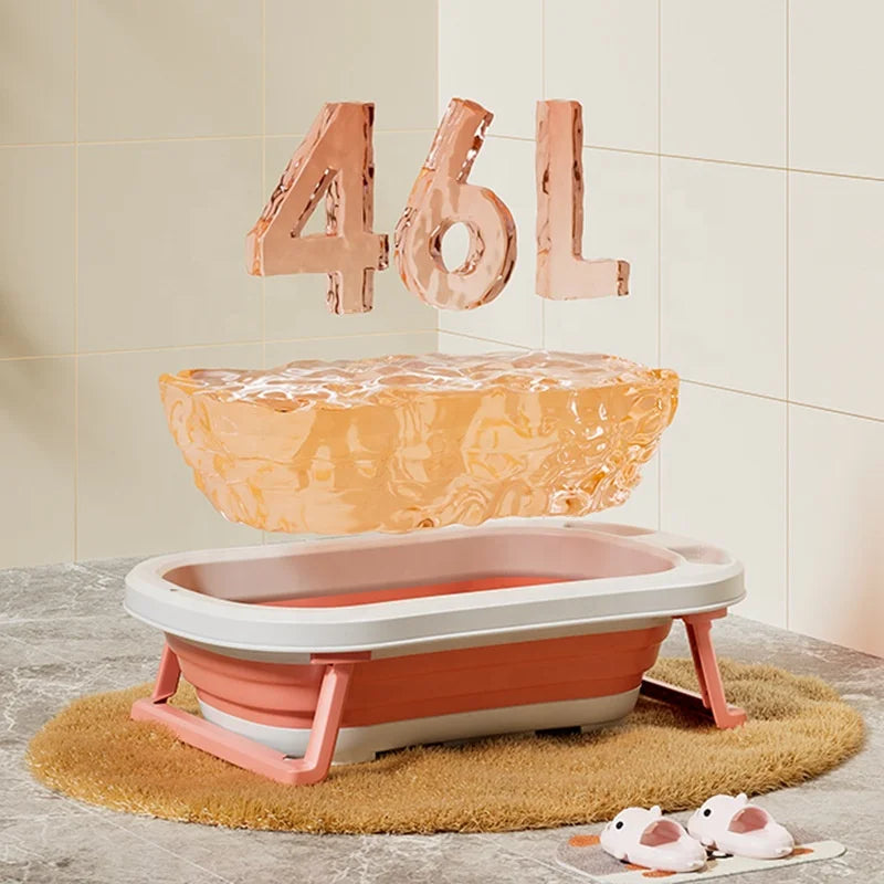 New Plastic Folding Adult Free-Standing Collapsible Portable Large Spa Drainer for Bathroom Indoor Tub Use PP TPE Material 5