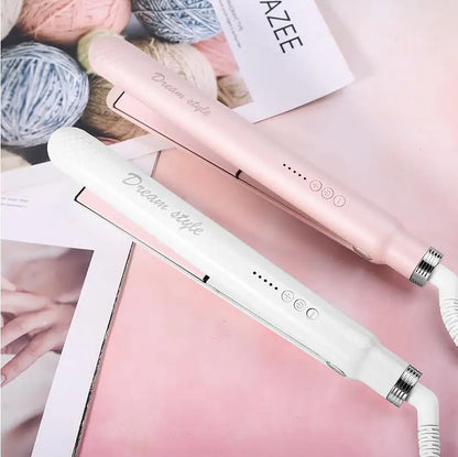 2023 Light Hair Straightener and  Curling Iron Hair Styler with  Led Digital Display Hair Curler