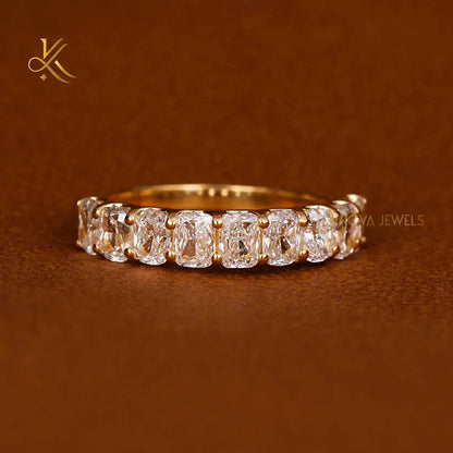 Lab Grown Diamond Wedding Band | Sparkling Couples Ring | Elegant Symbol of Eternal Love Jewelry