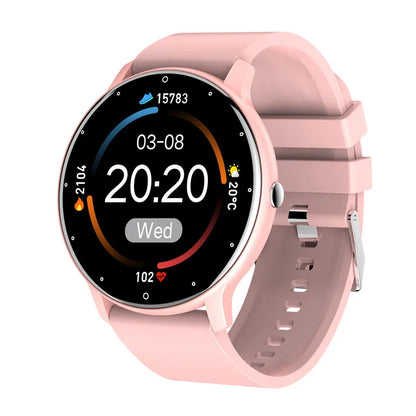 2024 Touch Screen Sports Smartwatch IP67 Waterproof Activity Fitness Tracker Smart Watch for Men Women Android iPhone