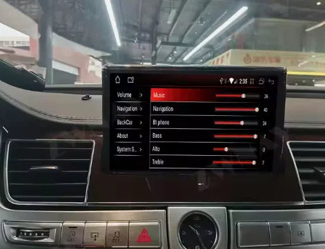 ZWNAV Android 11.0 Qualcomm 8 Core 128GB Car Radio for Audi A8 A8L D4 2004-2012 IPS Car Screen Stereo Audio Multimedia Player