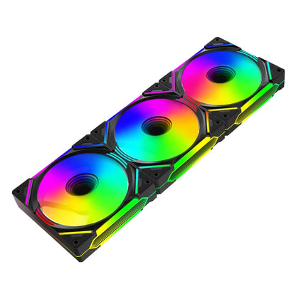 Lovingcool Best Selling OEM 120mm Argb Cooling Fan Gaming PC Case Cpu Cooler Fan ARGB SYNC Fan Controller PC for Desktop PC