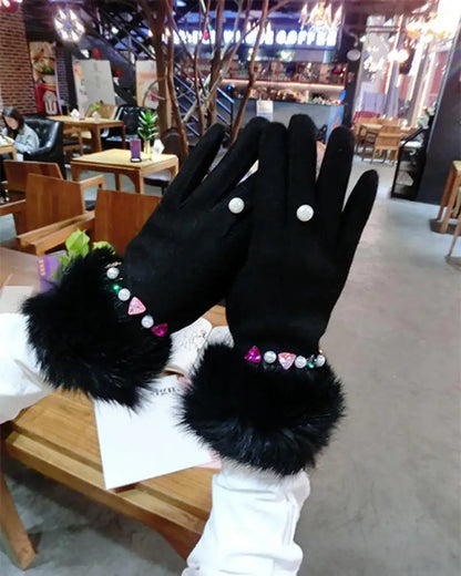 Ladies Mittens Milk Silk Stretch Ladies Gloves Festival Party Group Show Bar Dance Dress Up Gloves 45Cm Long Gloves C013