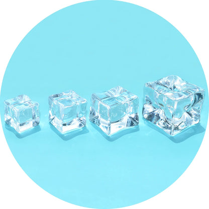 Acrylic Color Transparent Cute Children Play House Cartoon Resin Furniture Animal Decoration