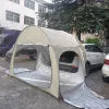 2-Person Double Layer SUV Tent with Canopy Add Raincover for Car Rear Trunk for Car Tailgate & Tram Use