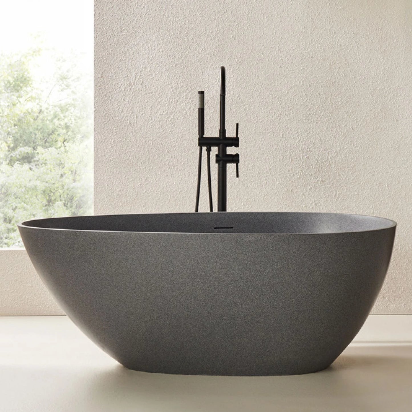 CLASIKAL Factory Direct Sales Hotel Home Independent Luxury Bathtub Material High-quality Artificial Stone Soaking Bathtub