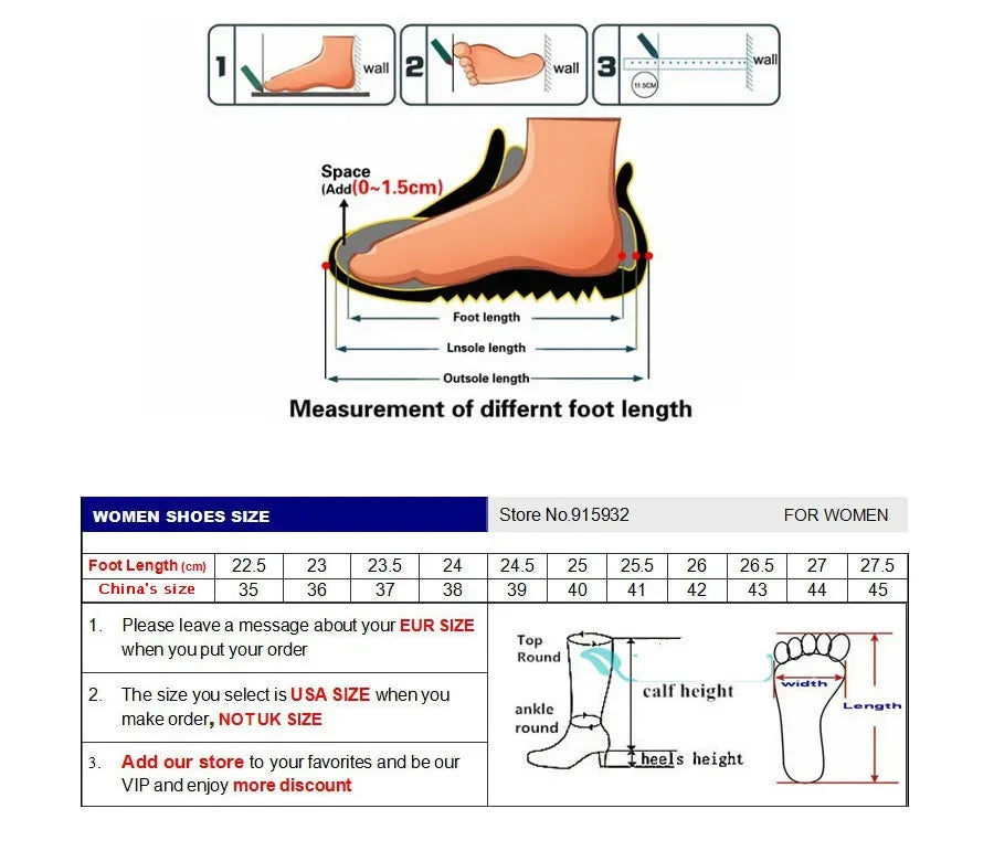 Winter Women Boots Christmas Ankle Boots High Heels Ladies Shoes Femme Warm Short Boots Red Black Shoes  Size 35-43