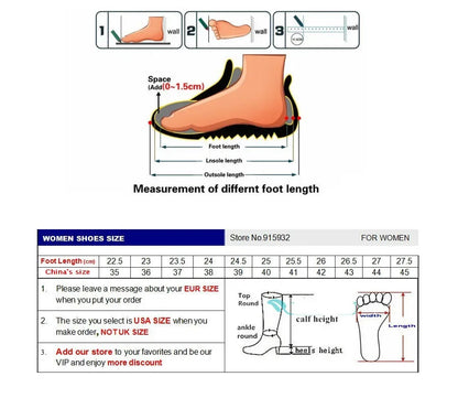 Winter Women Boots Christmas Ankle Boots High Heels Ladies Shoes Femme Warm Short Boots Red Black Shoes  Size 35-43