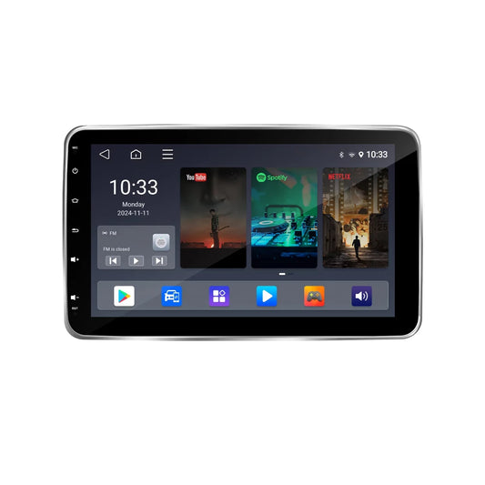 10.1 Inch Android System Car for DVD Headrest Monitor Stereo Rear Seat Entertainment Mirror Link FM Transmitter USB Placement
