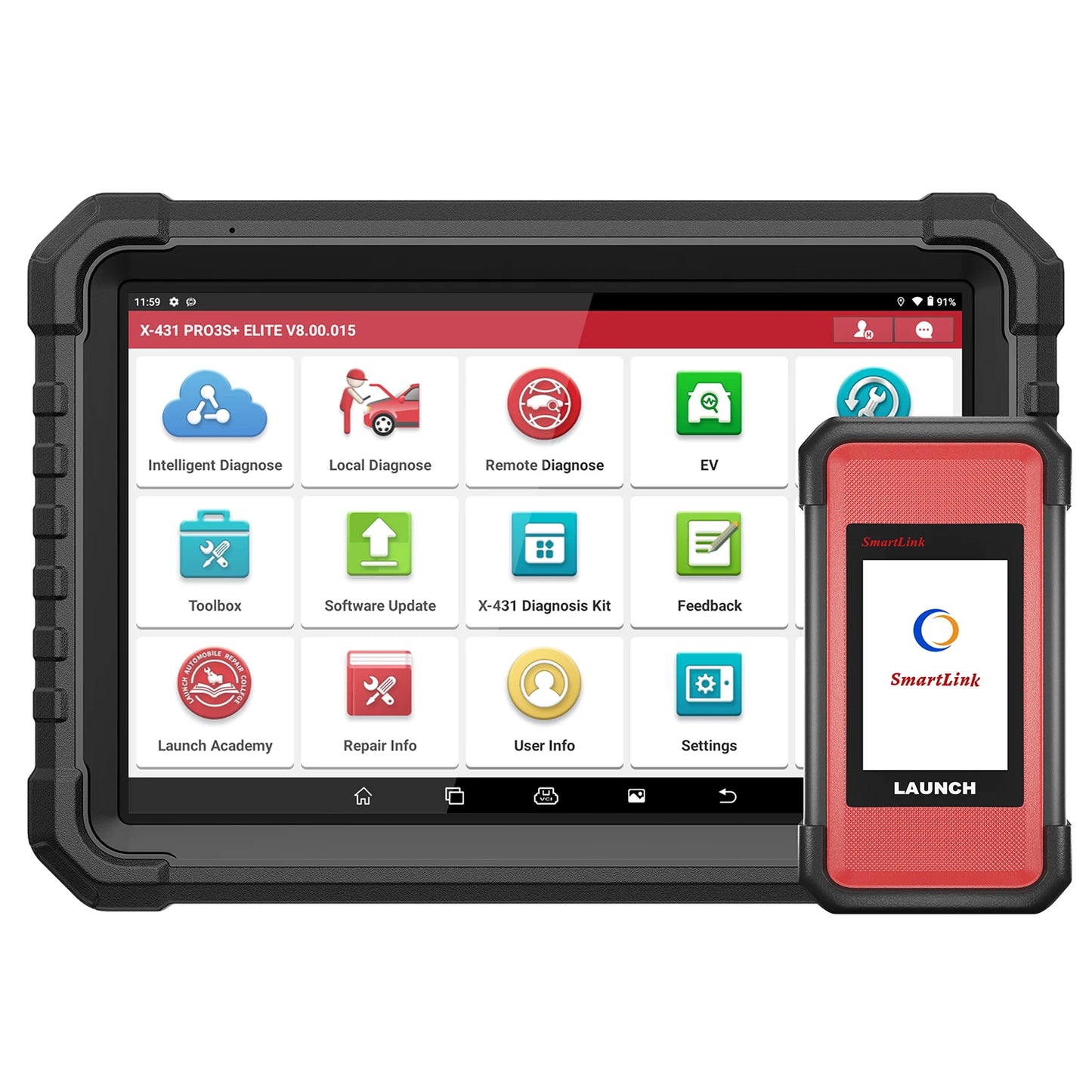 2026 LAUNCH X431 PRO3S+ ELITE V+ PRO Bi-directional Scan Tool with J2534 Protocols Topology Map Diagnostic Tool
