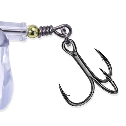 16G Topwater Fishing Lures 11g Popper Fishing Lure for Bass Catfish Pike Perch Floating Pencil Bass Bait with Rotating Tail
