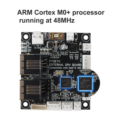3D Printer Motherboard Clone Duet 3 Expansion Board 1XD a CAN-FD Connected Expansion Board for the Duet 3 Mainboard