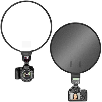 30cm/40cm Universal Mini Round Softbox Portable Flash Diffuser Soft Box for DSLR Cameras Photo Speedlite Shooting Tent