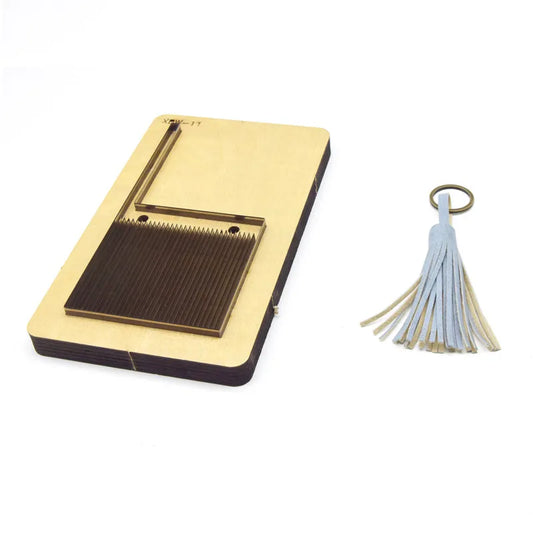 Tassel Decoration Knife Mold Set Handmade DIY Gift Ornaments Custom Shoulder Bag Leather Molding Plate-shaped Cutting Dies by PDG ibma