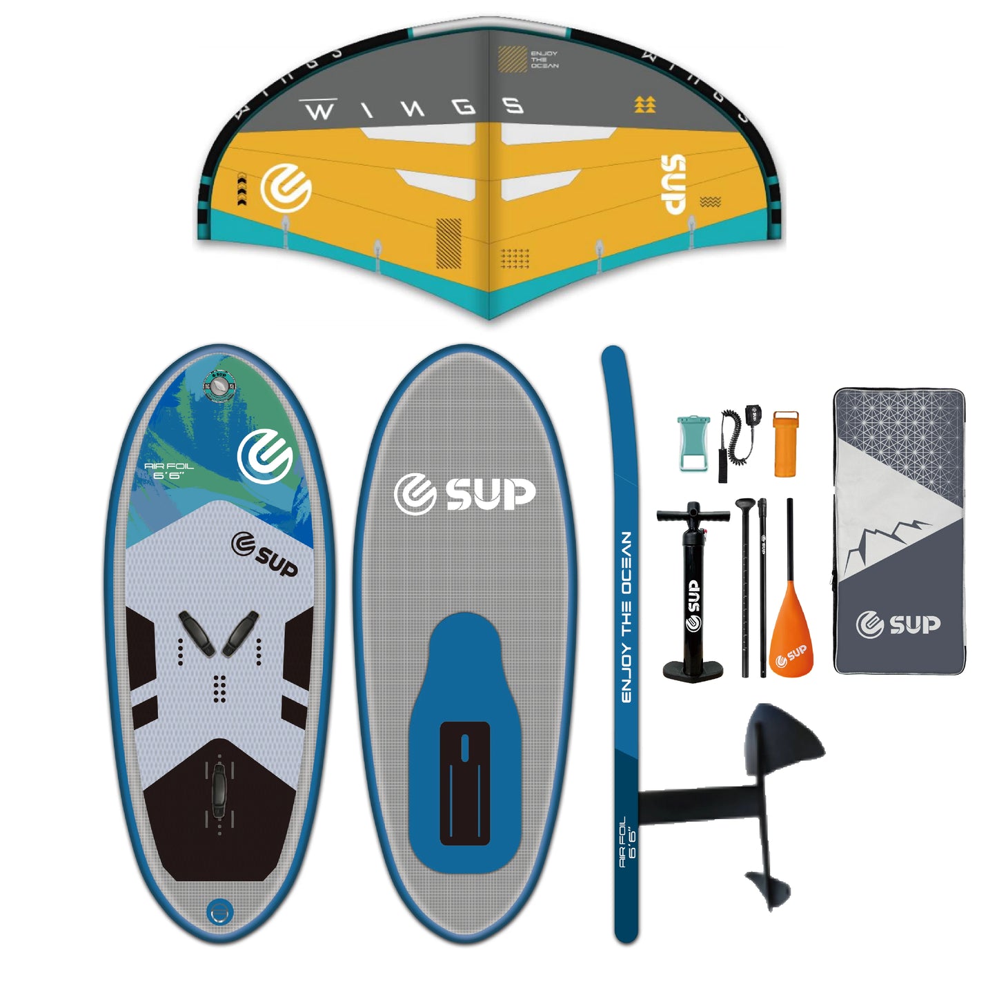 E SUP   Water Sports   Inflatable Kite  Surf Foil Board Hydro Foil Surf Board Wingfoil Board Water Play  CE Certificate
