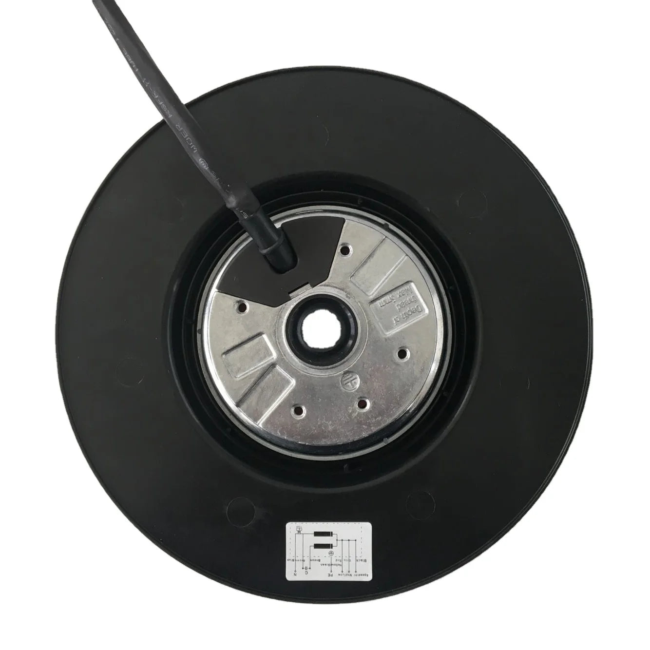 C2E-190.45TS 190mm Three Speed EC AC Different air Flow Plastic Backward Curved Centrifugal Cooling Fan for Kitchen and Bathroom