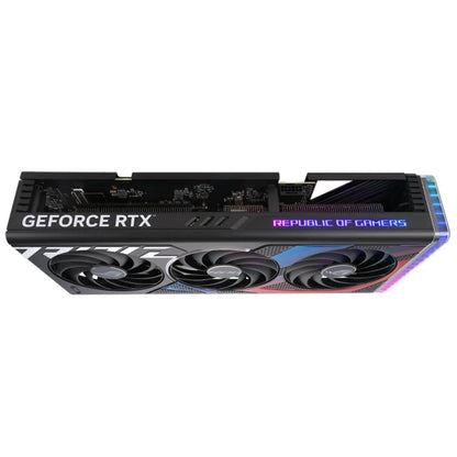 Used ASU'S ROG Strix GeForce RTX 4070 SUPER 12GB GDDR6X OC Edition Gaming Graphics Card with AI Design Intelligent Learning GPU