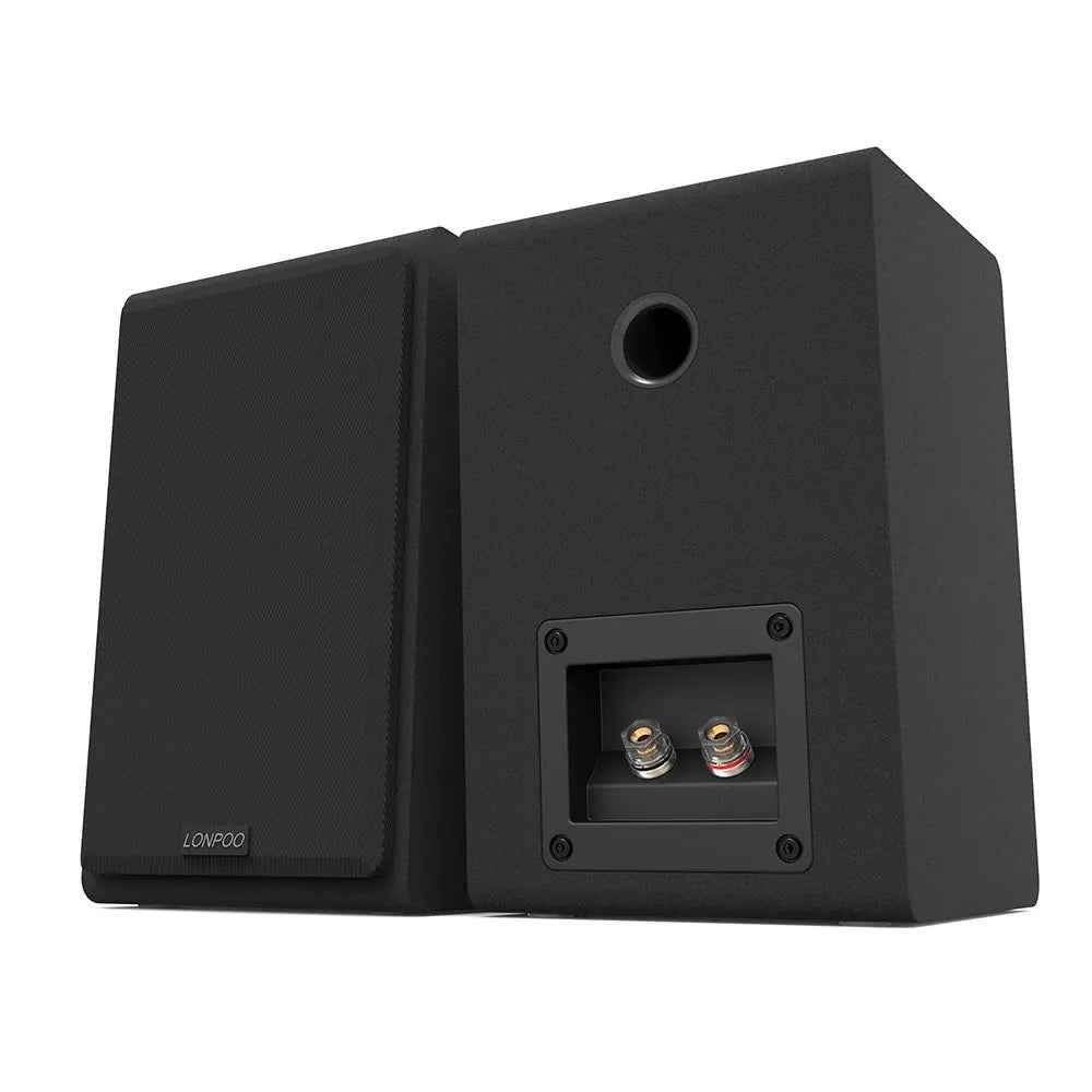 LONPOO LP42 75W*2 Passive Bookshelf Speaker HiFi Pair Speaker