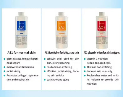 Alcohol-Free Small Bubble Cleaning Fluid Solution for Beauty & Personal Care